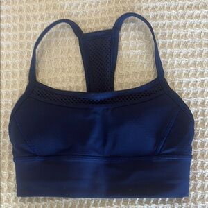 Lululemon Athletica Blue Racerback Sports Bra